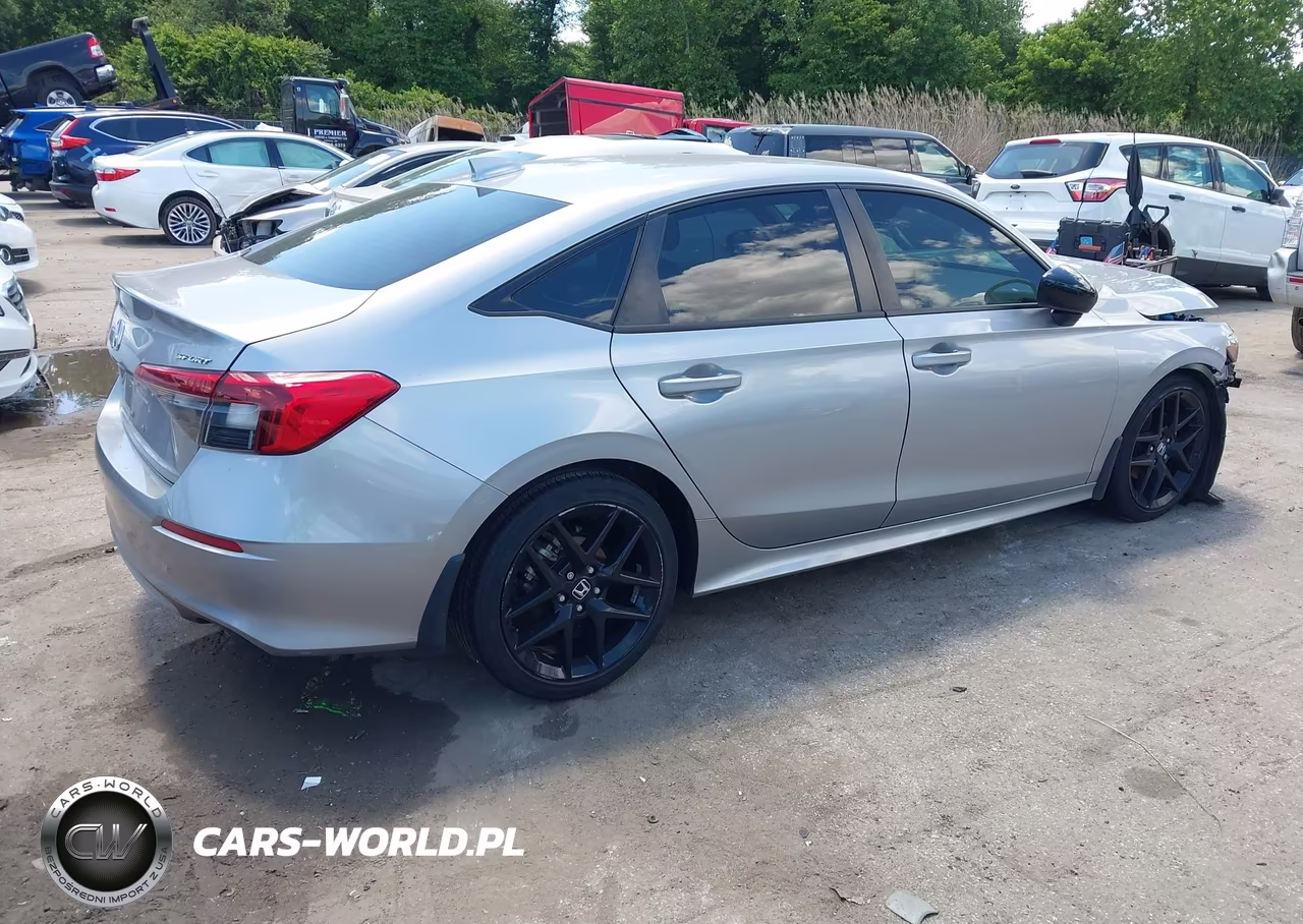 2022 Honda Civic Sport VIN:2HGFE2F51NH573097 - 4