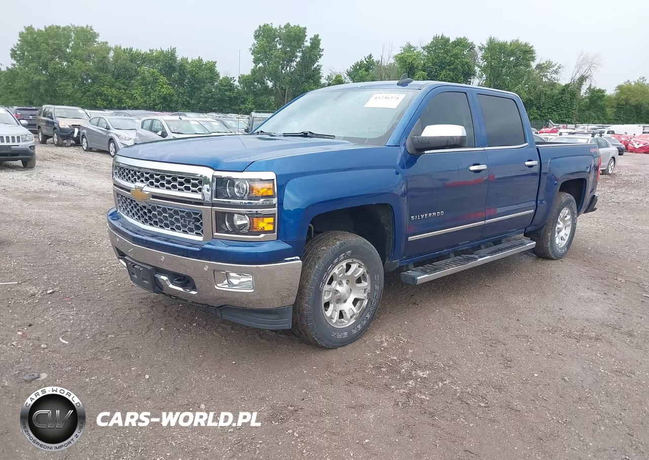 2015 Chevrolet Silverado 1500 1Lz VIN:3GCUKSECXFG236489 - 2
