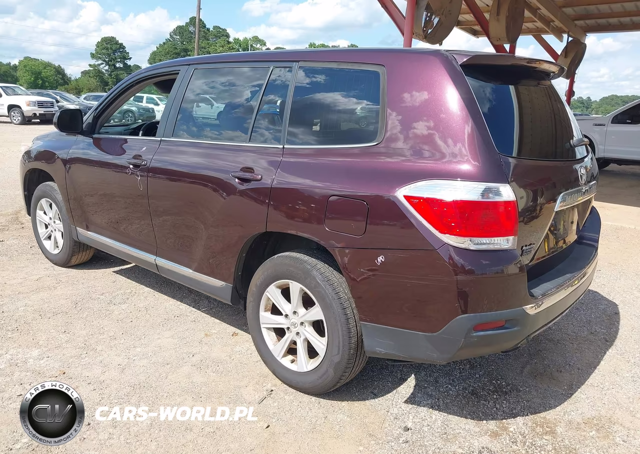 2013 Toyota Highlander Base V6 VIN:5TDZK3EH9DS101509 - 3
