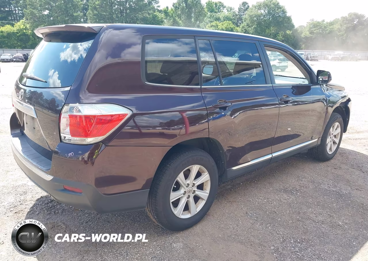 2013 Toyota Highlander Base V6 VIN:5TDZK3EH9DS101509 - 4