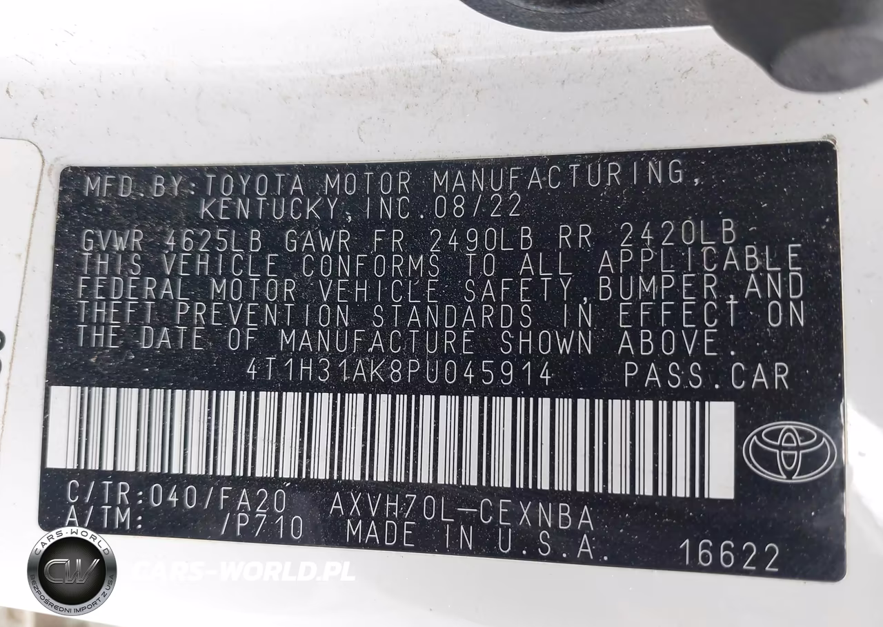 2023 Toyota Camry Le Hybrid VIN:4T1H31AK8PU045914 - 9