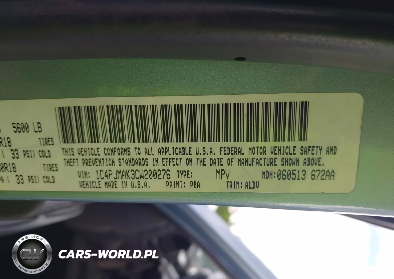 2012 Jeep Liberty Sport VIN:1C4PJMAK3CW200276 - 9