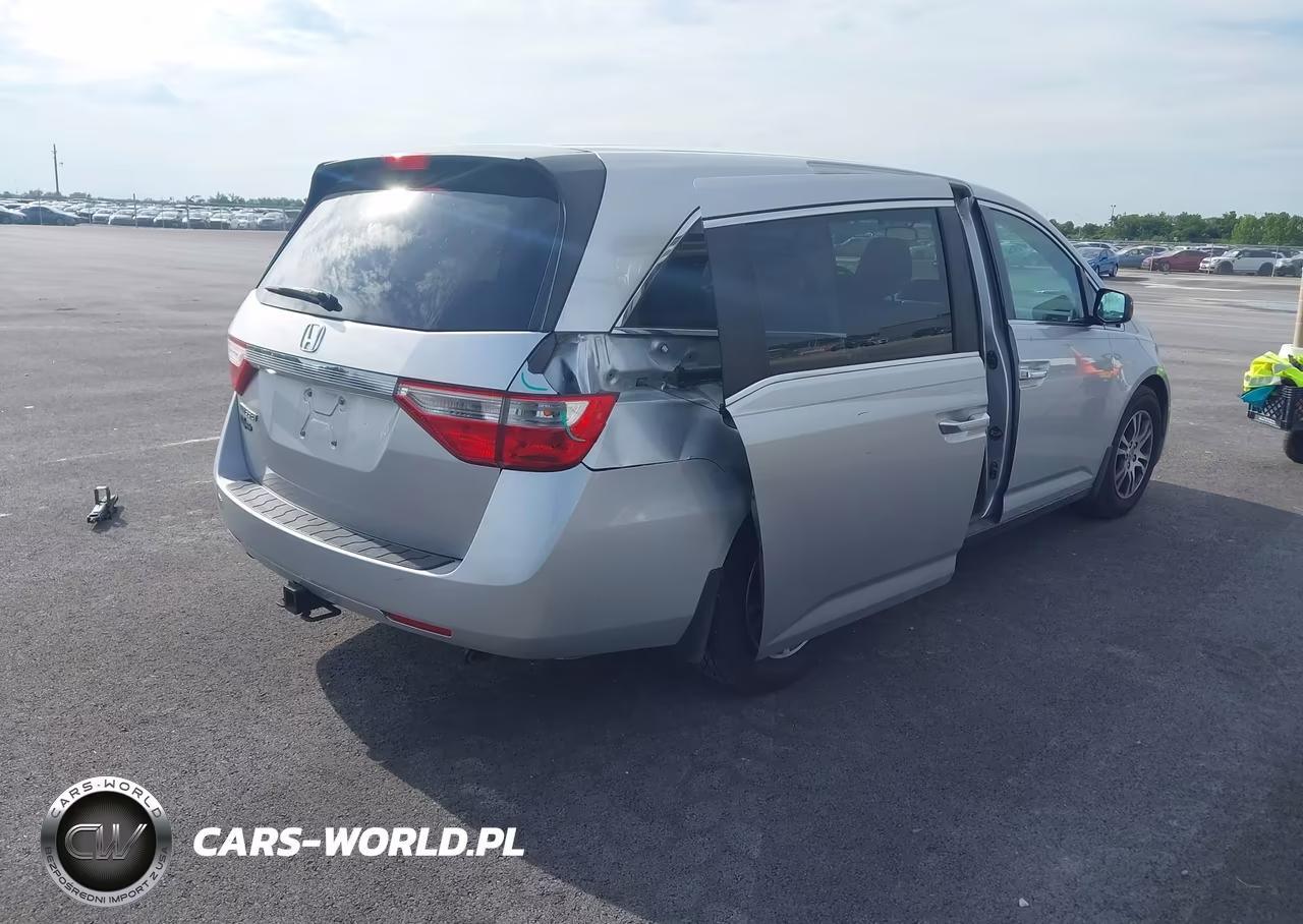 2012 Honda Odyssey Ex VIN:5FNRL5H43CB124384 - 4