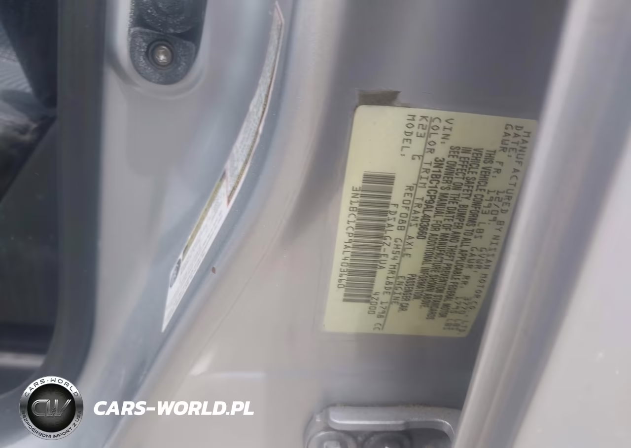 2010 Nissan Versa 1.8Sl VIN:3N1BC1CP9AL403660 - 9