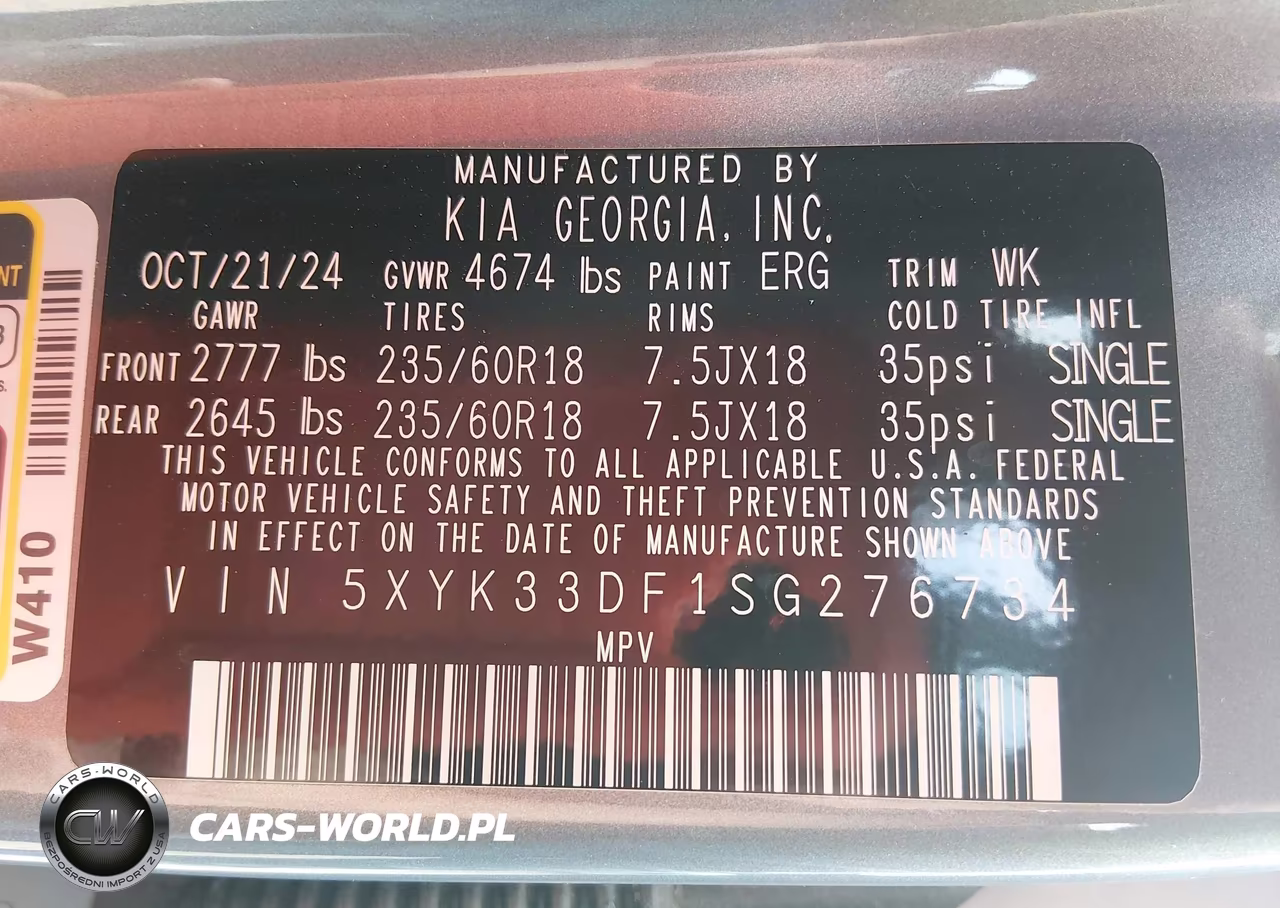 2025 Kia Sportage Ex VIN:5XYK33DF1SG276734 - 9