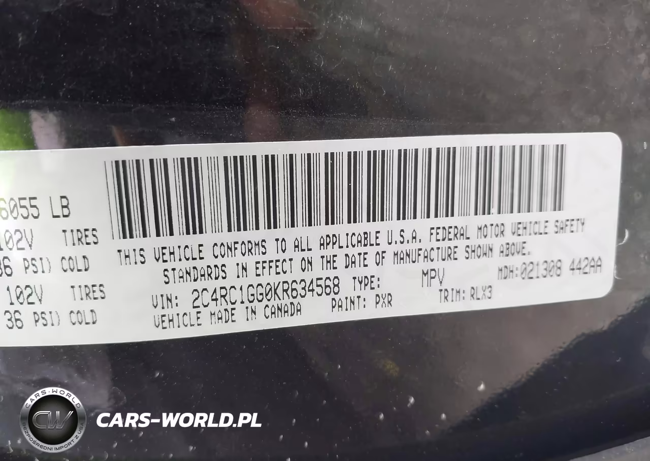 2019 Chrysler Pacifica Limited VIN:2C4RC1GG0KR634568 - 9