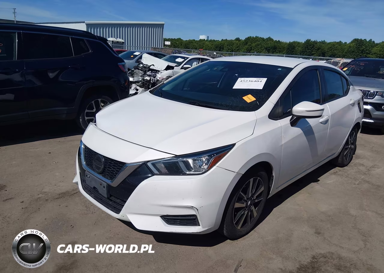 2021 Nissan Versa Sv Xtronic Cvt VIN:3N1CN8EV4ML841302 - 2