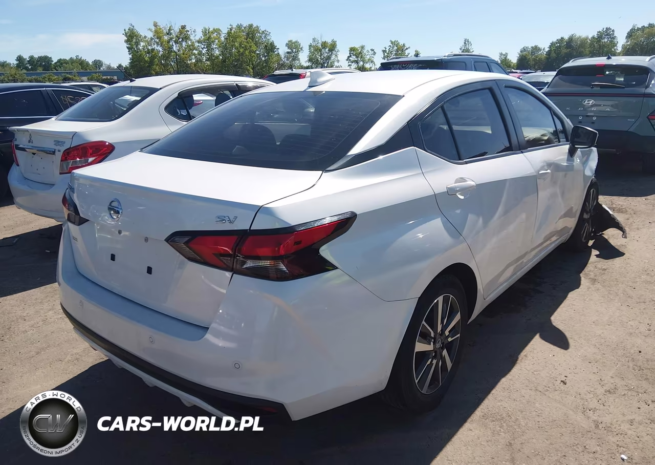 2021 Nissan Versa Sv Xtronic Cvt VIN:3N1CN8EV4ML841302 - 4
