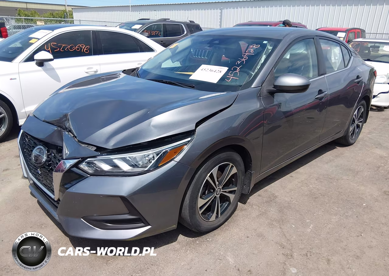 2021 Nissan Sentra Sv Xtronic Cvt VIN:3N1AB8CV2MY310525 - 2