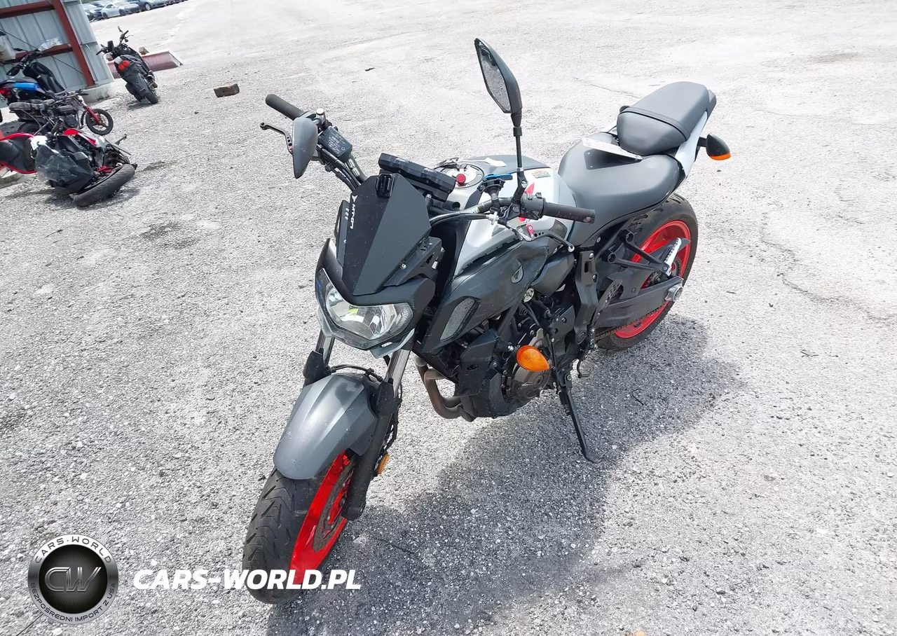 2019 Yamaha Mt07 VIN:JYARM27E8KA003634 - 2