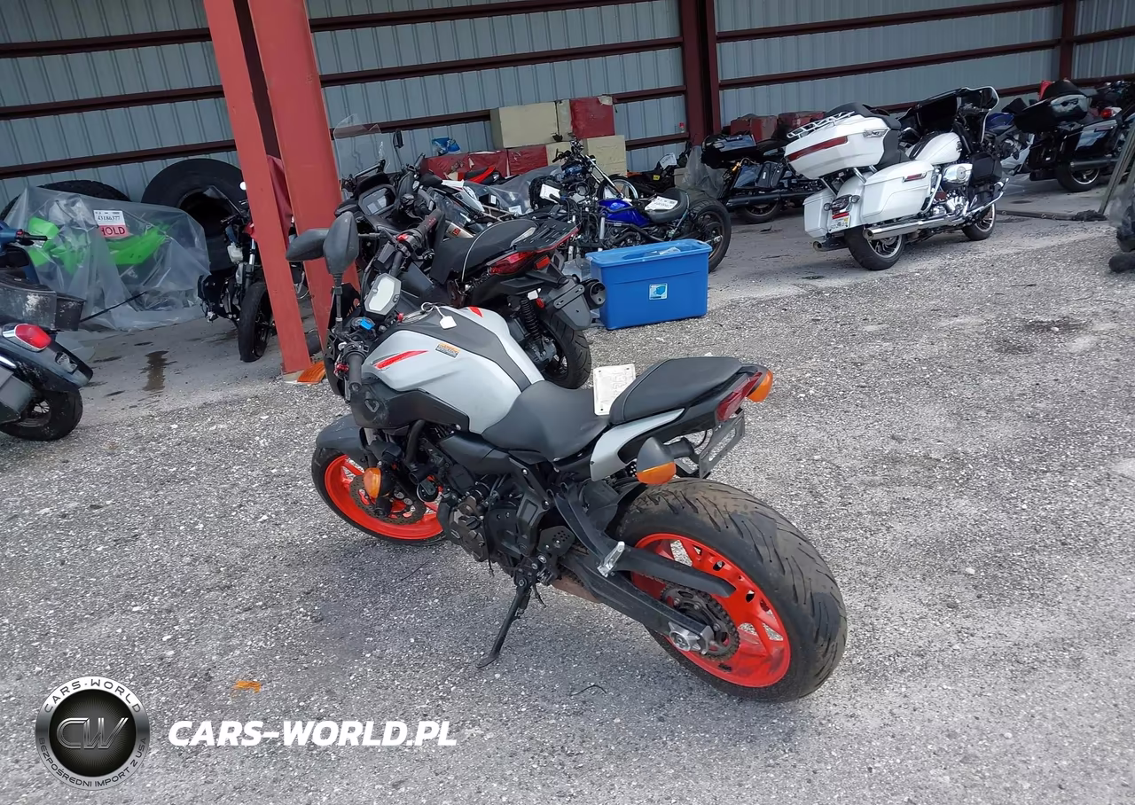 2019 Yamaha Mt07 VIN:JYARM27E8KA003634 - 4