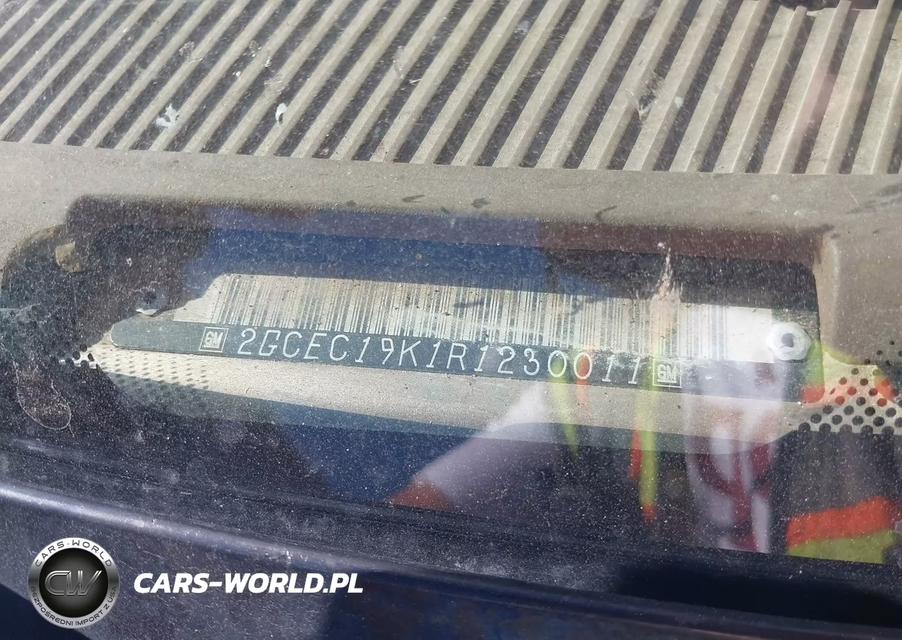 1994 Chevrolet Gmt-400 C1500 VIN:2GCEC19K1R1230011 - 9
