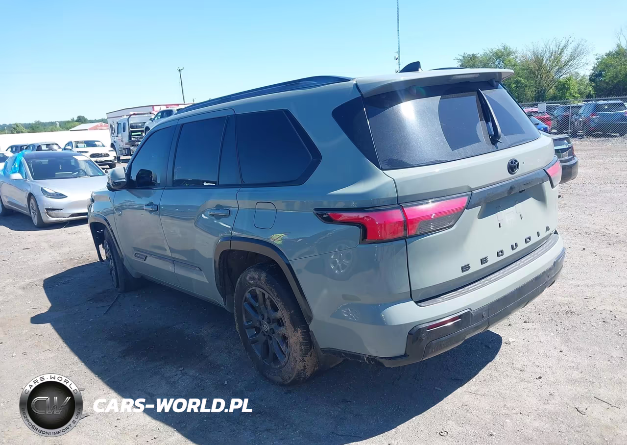 2025 Toyota Sequoia Platinum VIN:7SVAAABA9SX051932 - 3