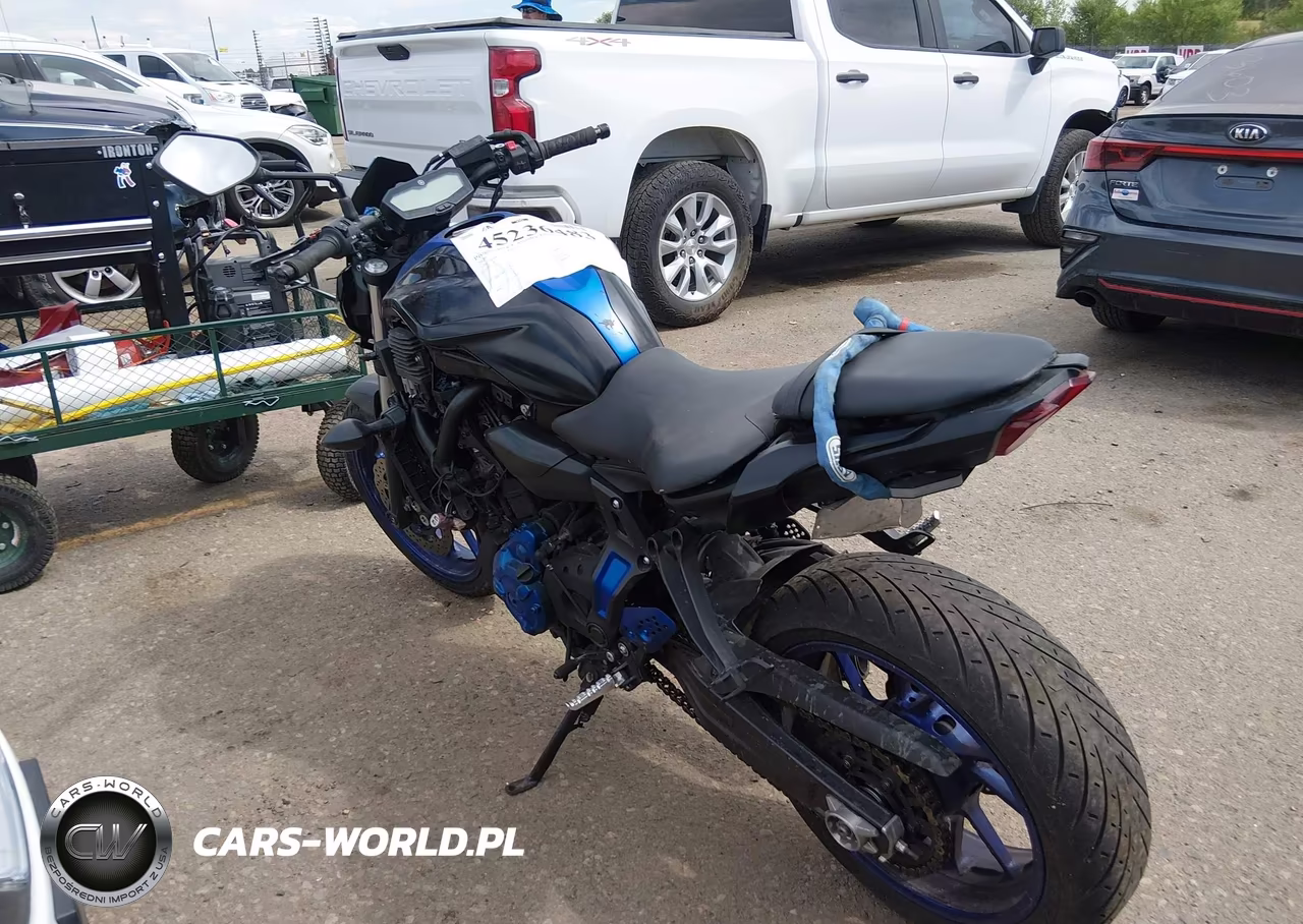 2020 Yamaha Mt07 VIN:JYARM27E2LA007552 - 3