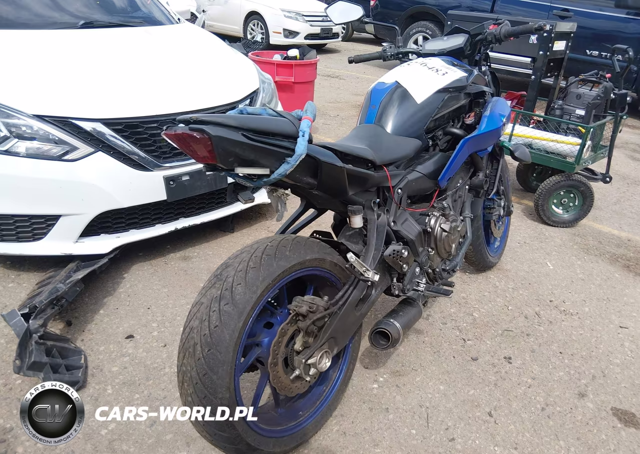 2020 Yamaha Mt07 VIN:JYARM27E2LA007552 - 4