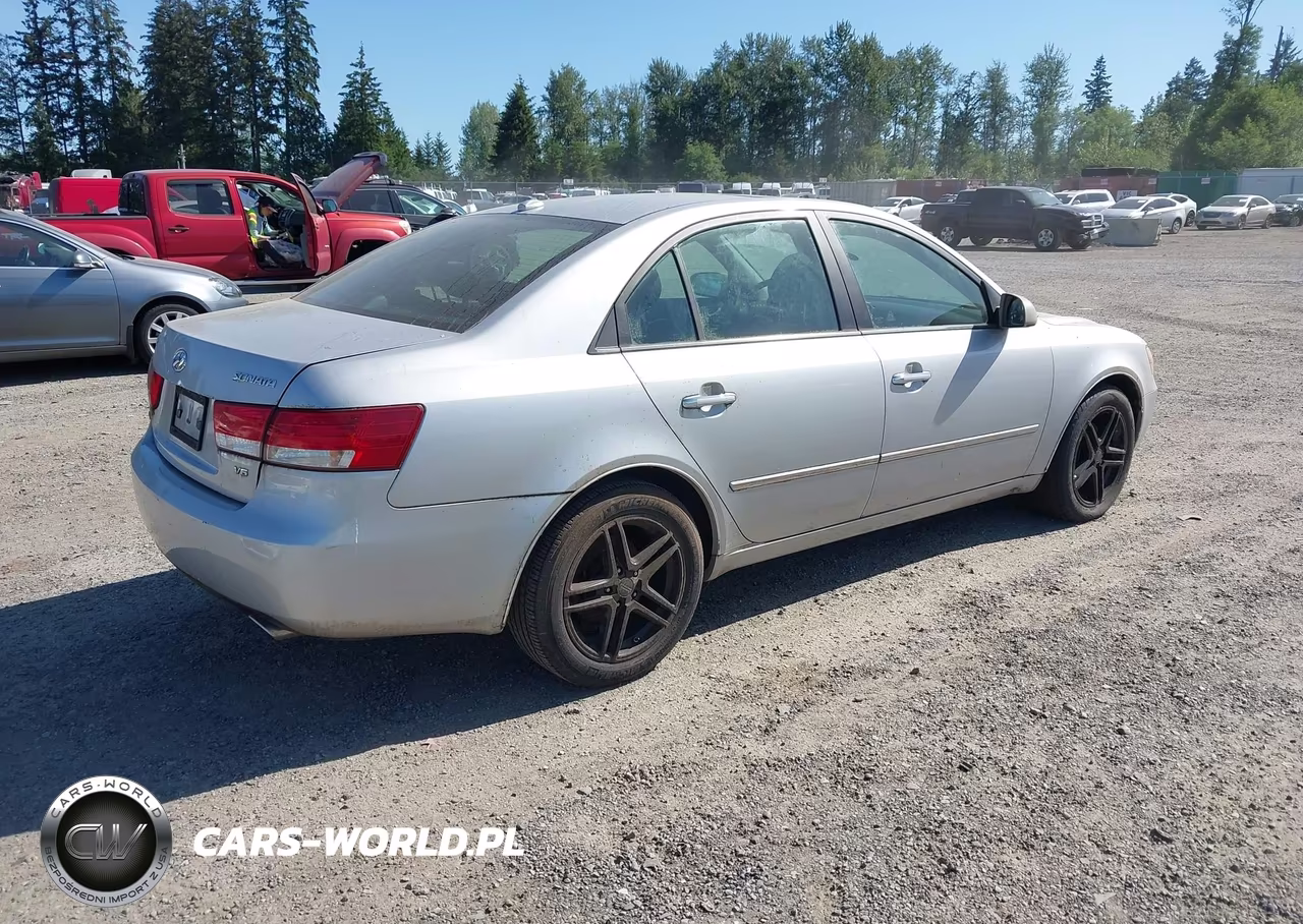 2008 Hyundai Sonata Limited V6-Se V6 VIN:5NPEU46F88H388140 - 4