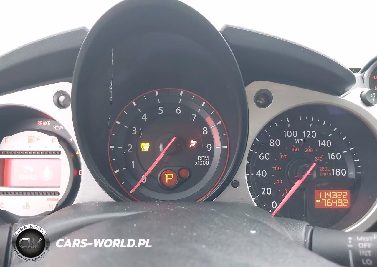 2010 Nissan 370Z Touring VIN:JN1AZ4FH0AM301993 - 7