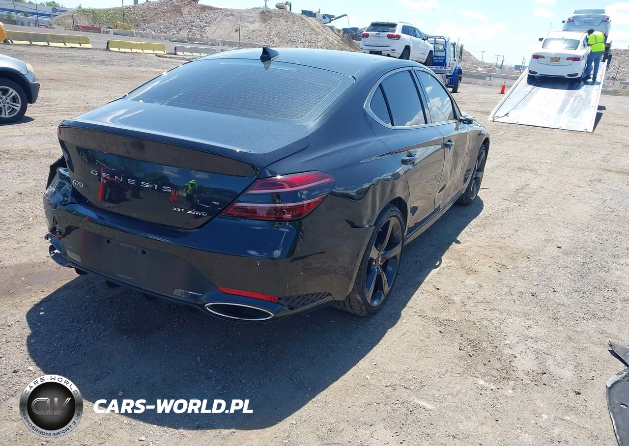 2026 Genesis G70 3.3T Awd Sport Prestige VIN:KMTG54SE4TU160462 - 4