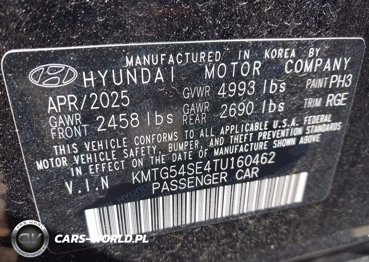 2026 Genesis G70 3.3T Awd Sport Prestige VIN:KMTG54SE4TU160462 - 9