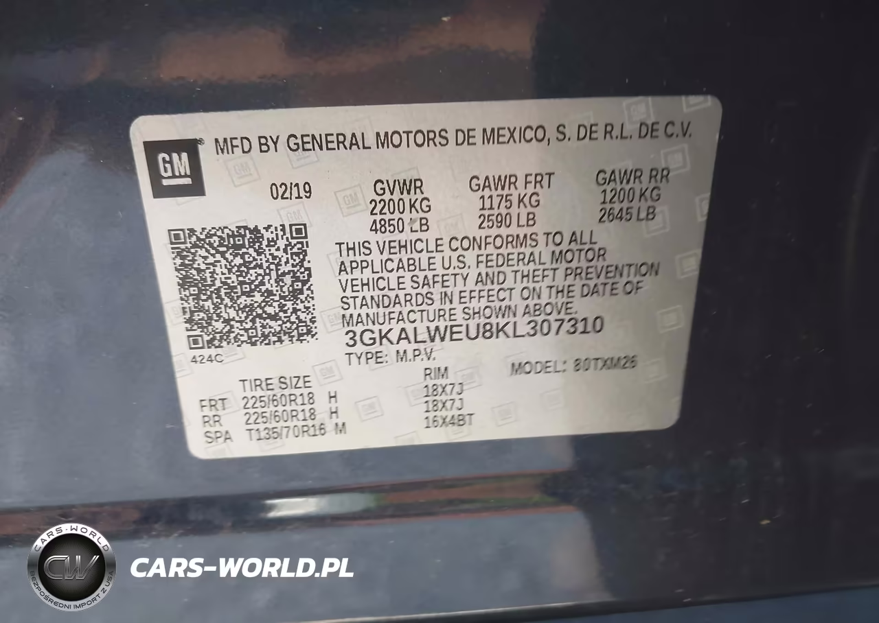2019 GMC Terrain Slt Diesel VIN:3GKALWEU8KL307310 - 9