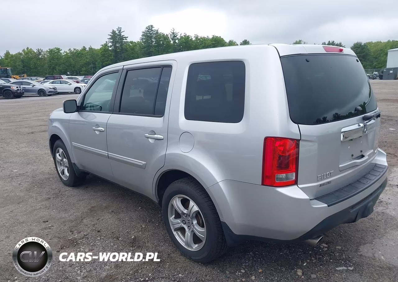 2013 Honda Pilot Ex-L VIN:5FNYF4H78DB059430 - 3