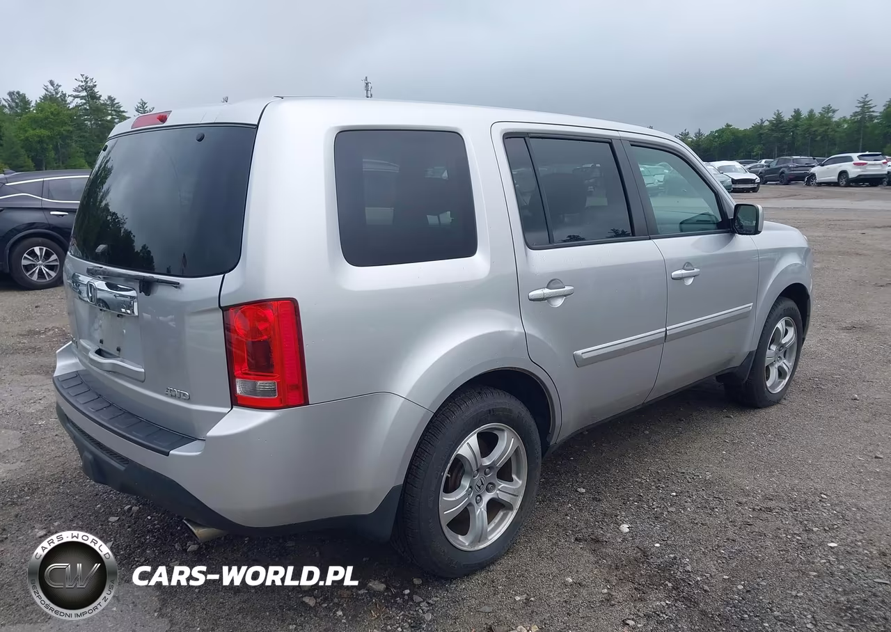 2013 Honda Pilot Ex-L VIN:5FNYF4H78DB059430 - 4