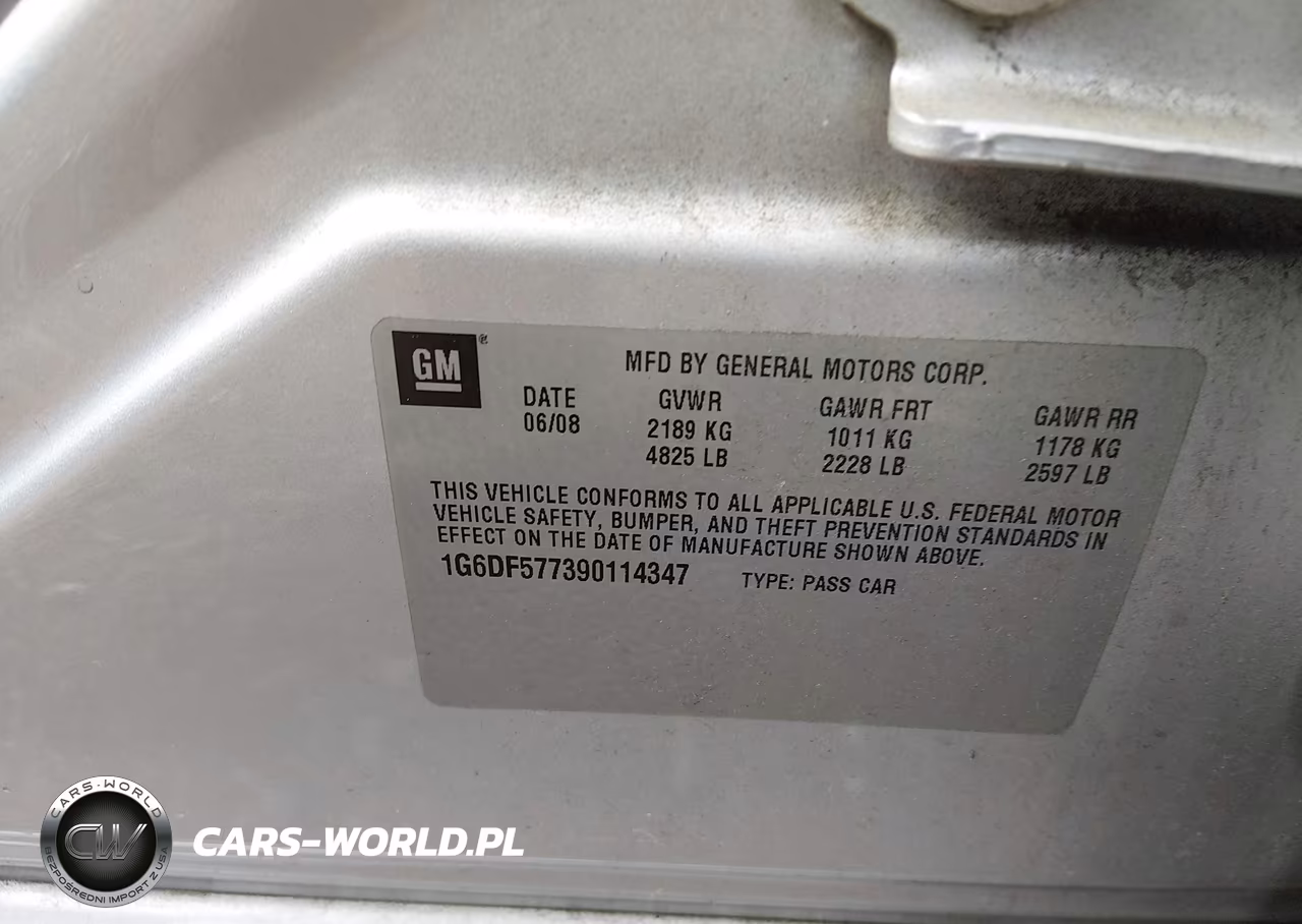 2009 Cadillac Cts Standard VIN:1G6DF577390114347 - 9