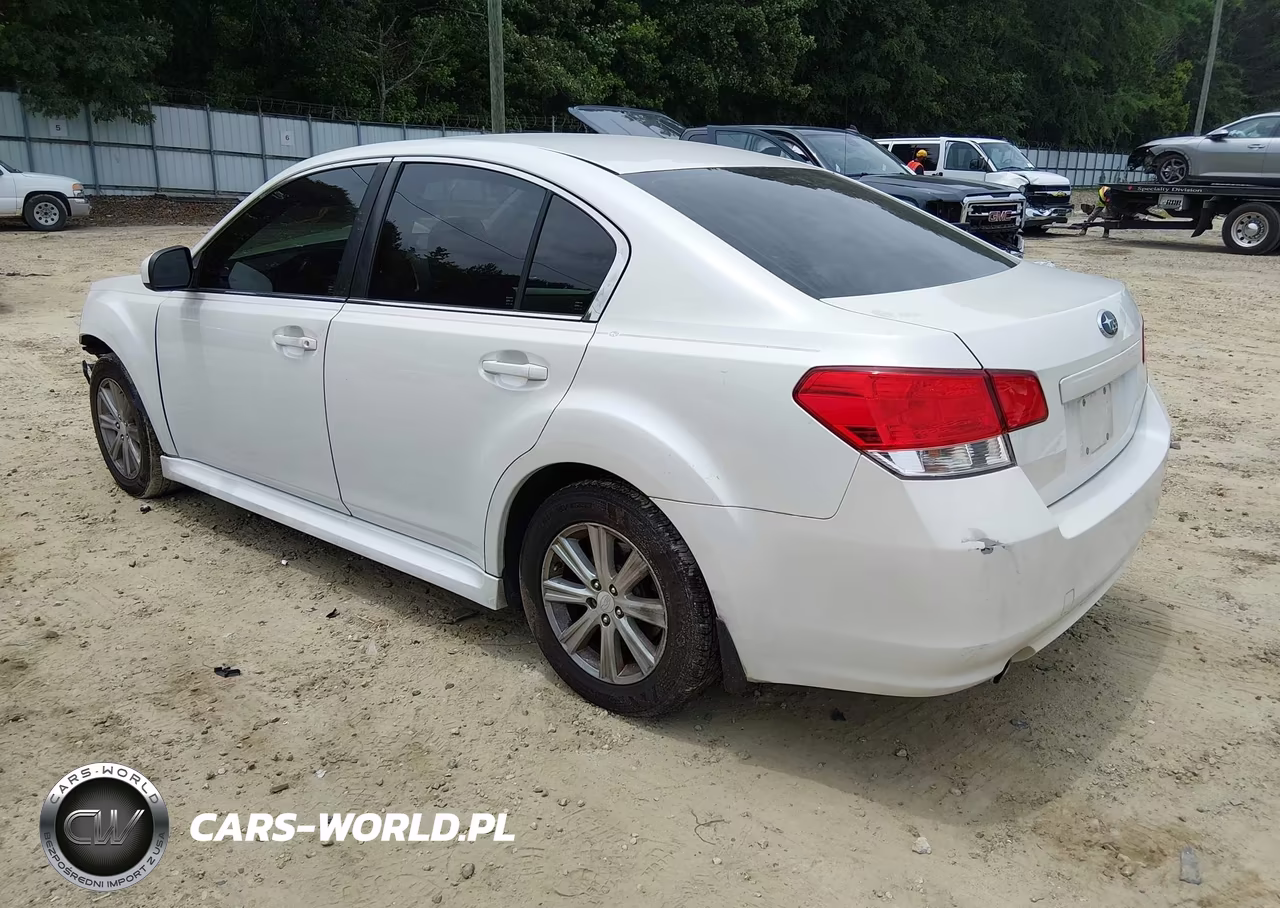 2012 Subaru Legacy 2.5I VIN:4S3BMBA62C3036030 - 3