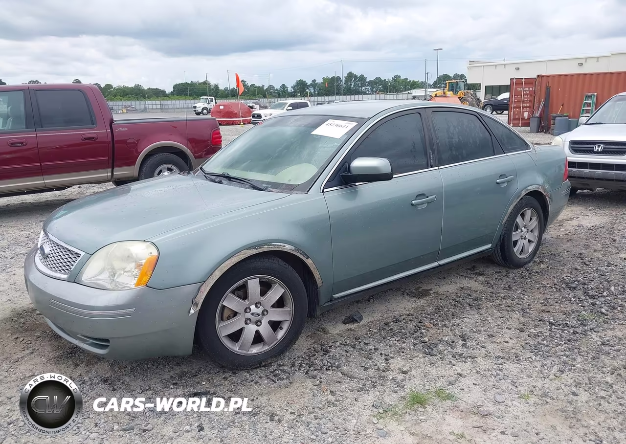 2007 Ford Five Hundred Sel VIN:1FAHP24147G158376 - 2