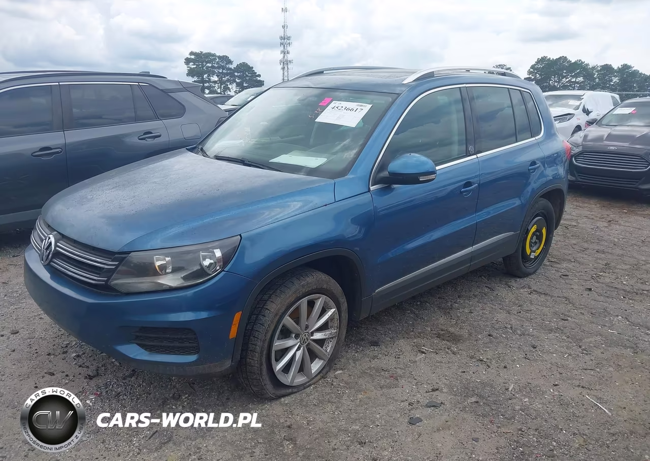 2017 Volkswagen Tiguan 2.0T Wolfsburg Edition VIN:WVGRV7AX6HW506594 - 2