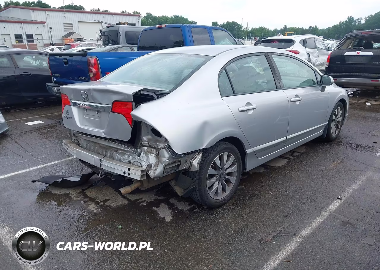 2009 Honda Civic Ex VIN:1HGFA16809L028498 - 4
