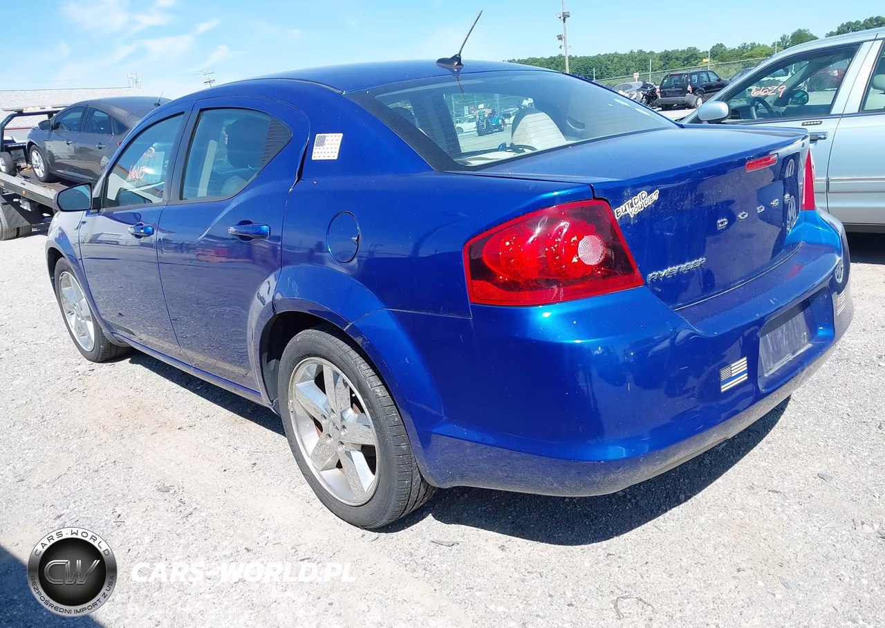 2012 Dodge Avenger Se VIN:1C3CDZAB1CN259470 - 3
