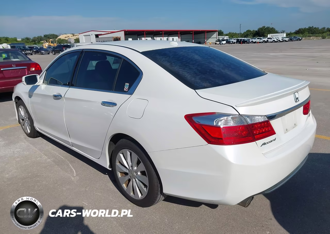 2014 Honda Accord Ex-L V-6 VIN:1HGCR3F84EA032955 - 3