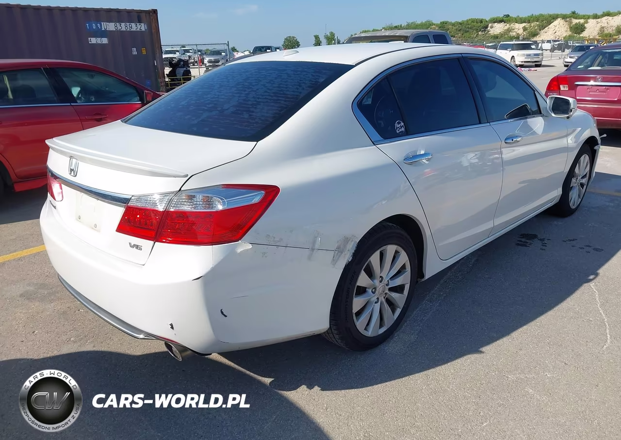 2014 Honda Accord Ex-L V-6 VIN:1HGCR3F84EA032955 - 4
