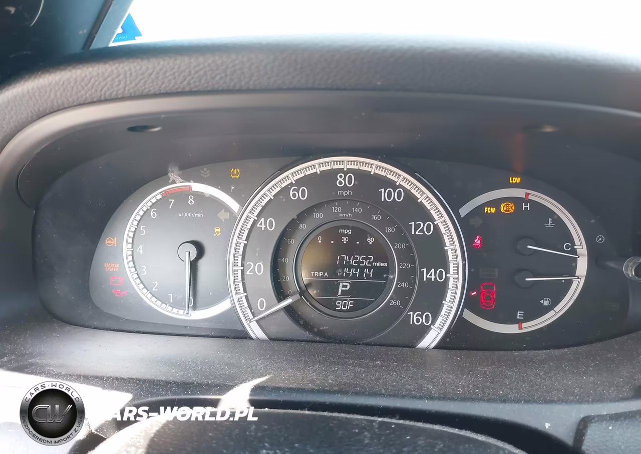 2014 Honda Accord Ex-L V-6 VIN:1HGCR3F84EA032955 - 7
