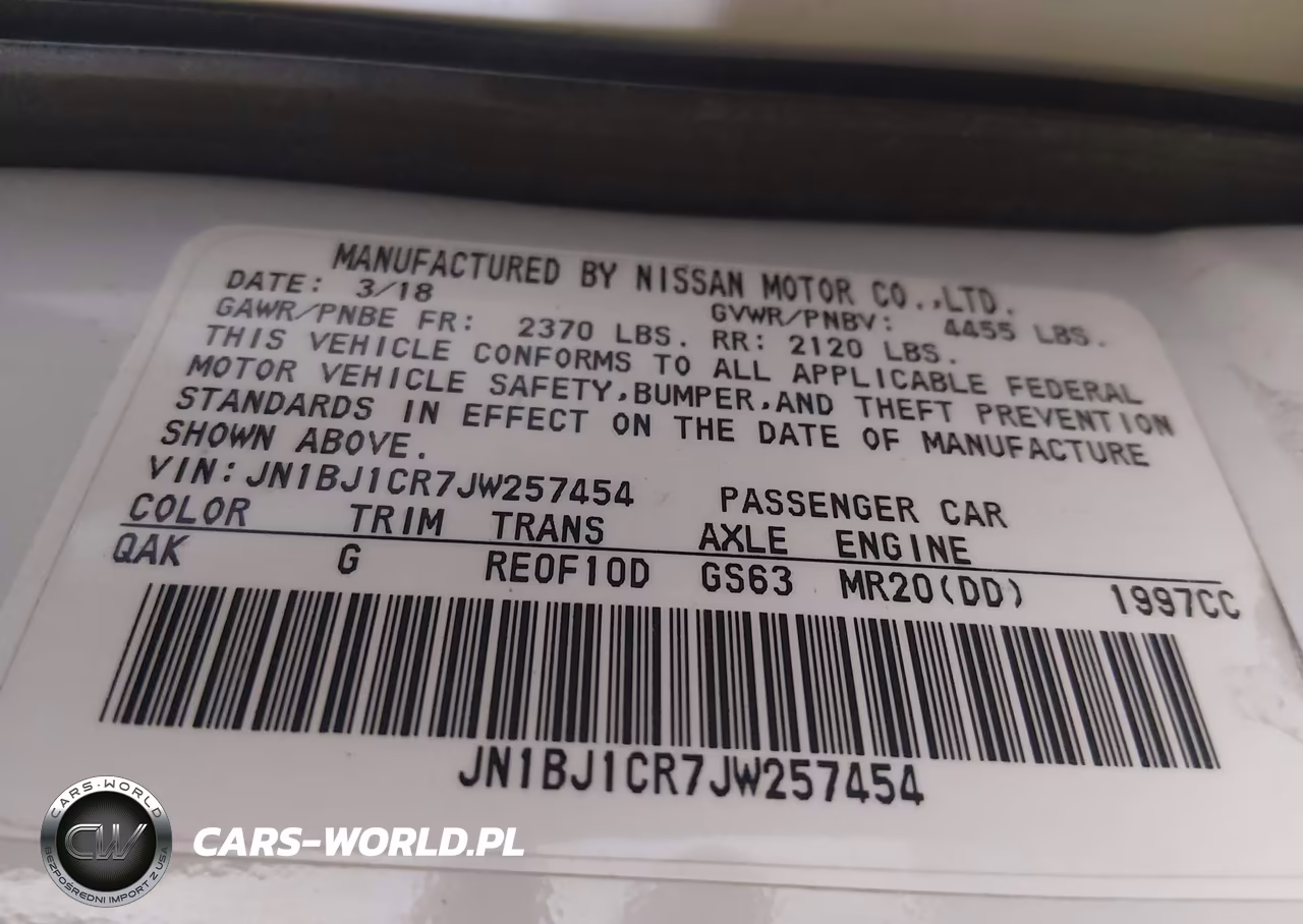 2018 Nissan Rogue Sport S VIN:JN1BJ1CR7JW257454 - 9