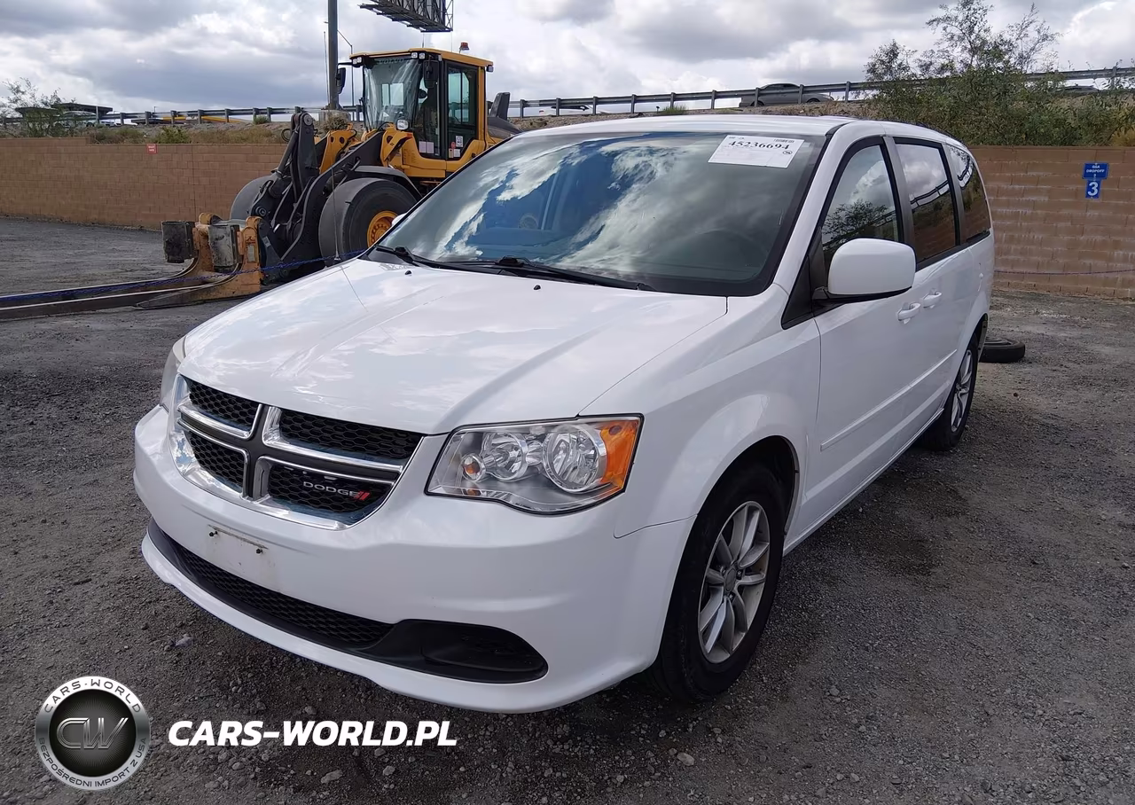 2016 Dodge Grand Caravan Se Plus VIN:2C4RDGBG1GR374812 - 2