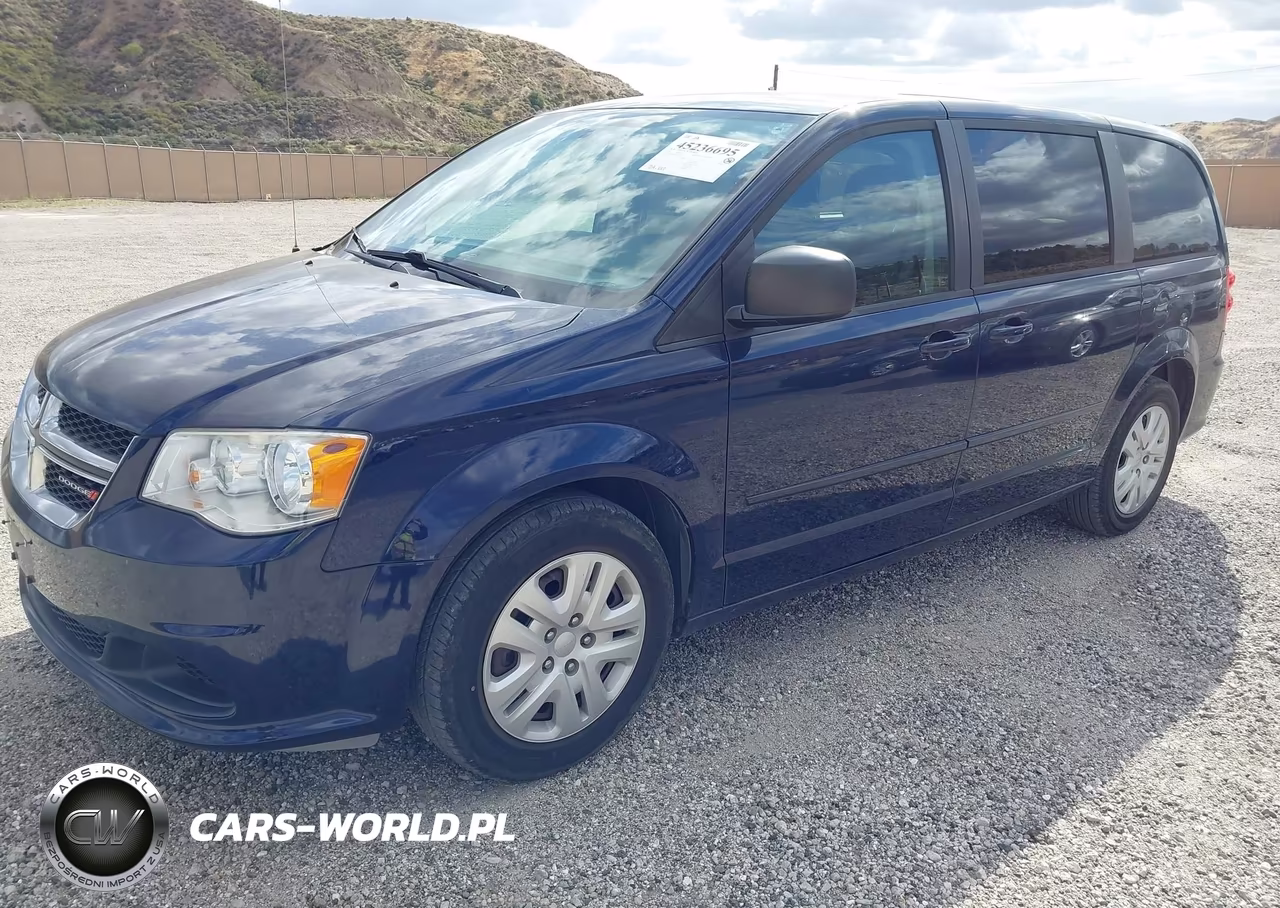 2016 Dodge Grand Caravan Se VIN:2C4RDGBG9GR167973 - 2