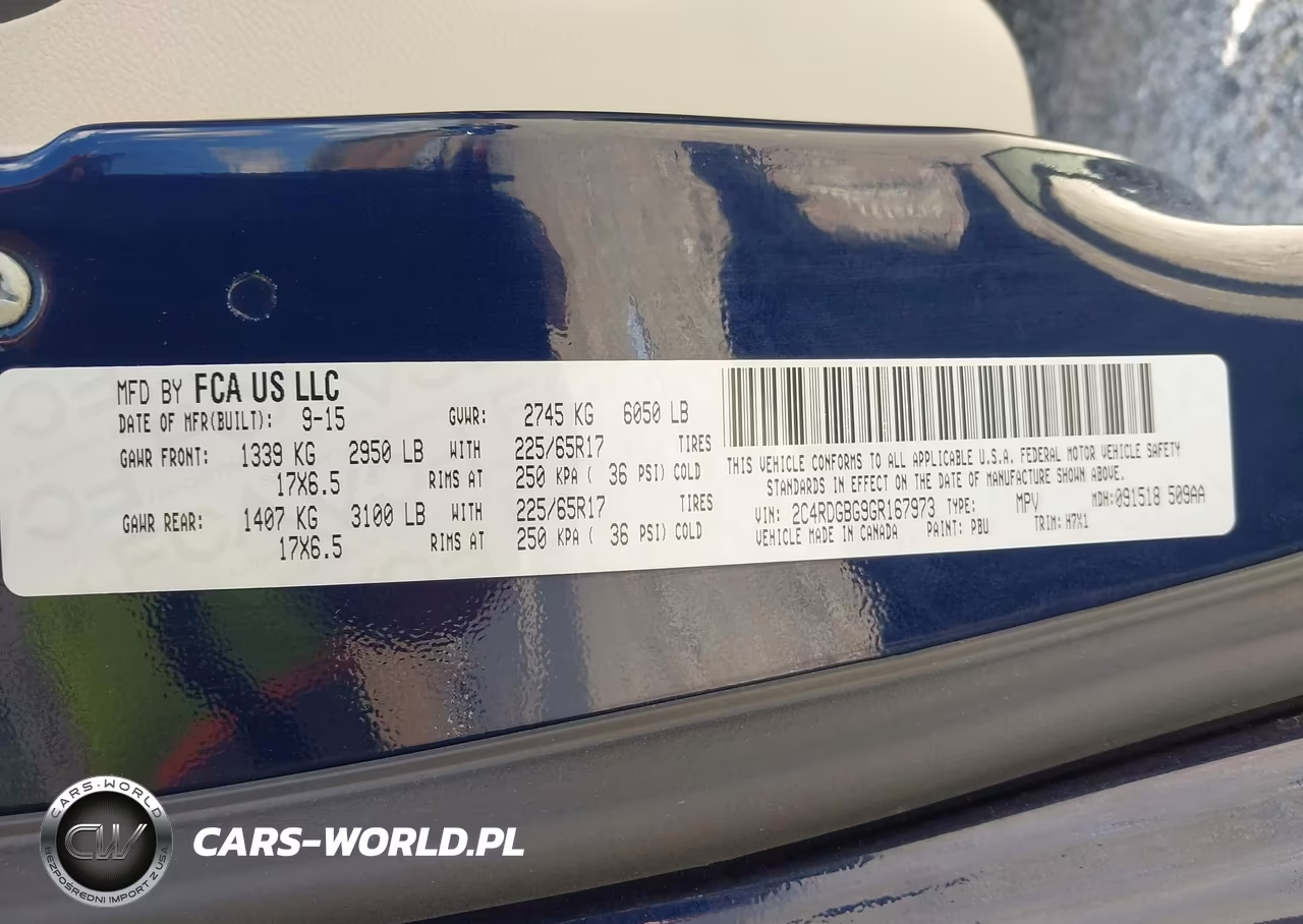 2016 Dodge Grand Caravan Se VIN:2C4RDGBG9GR167973 - 9