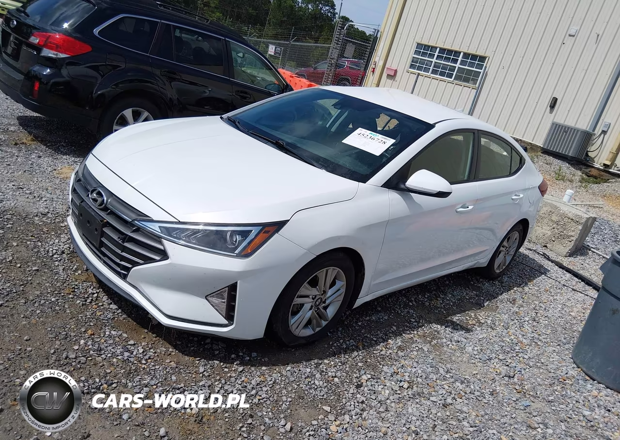 2020 Hyundai Elantra Sel VIN:5NPD84LF8LH576492 - 2