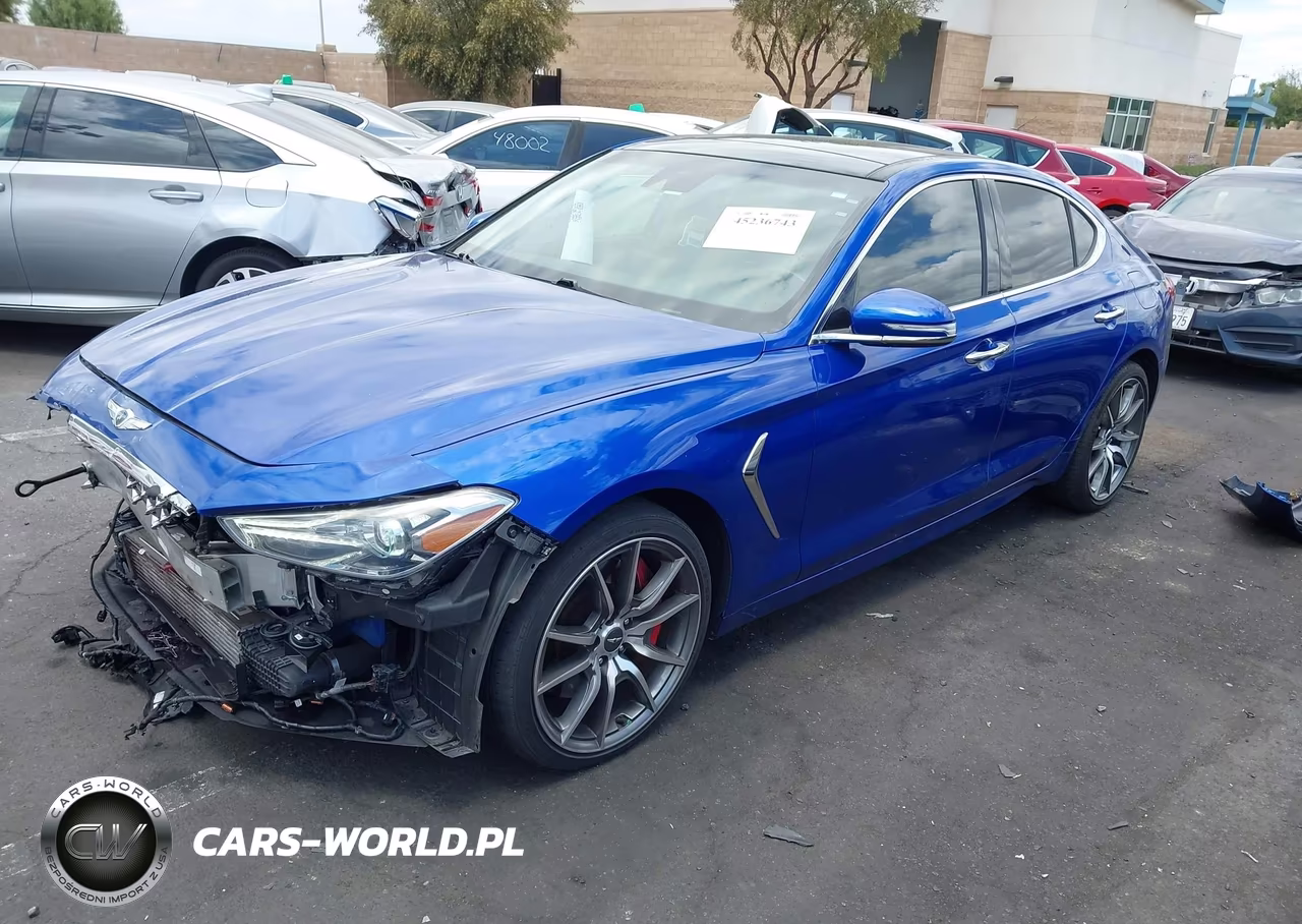 2020 Genesis G70 3.3T Rwd VIN:KMTG74LE1LU046346 - 2