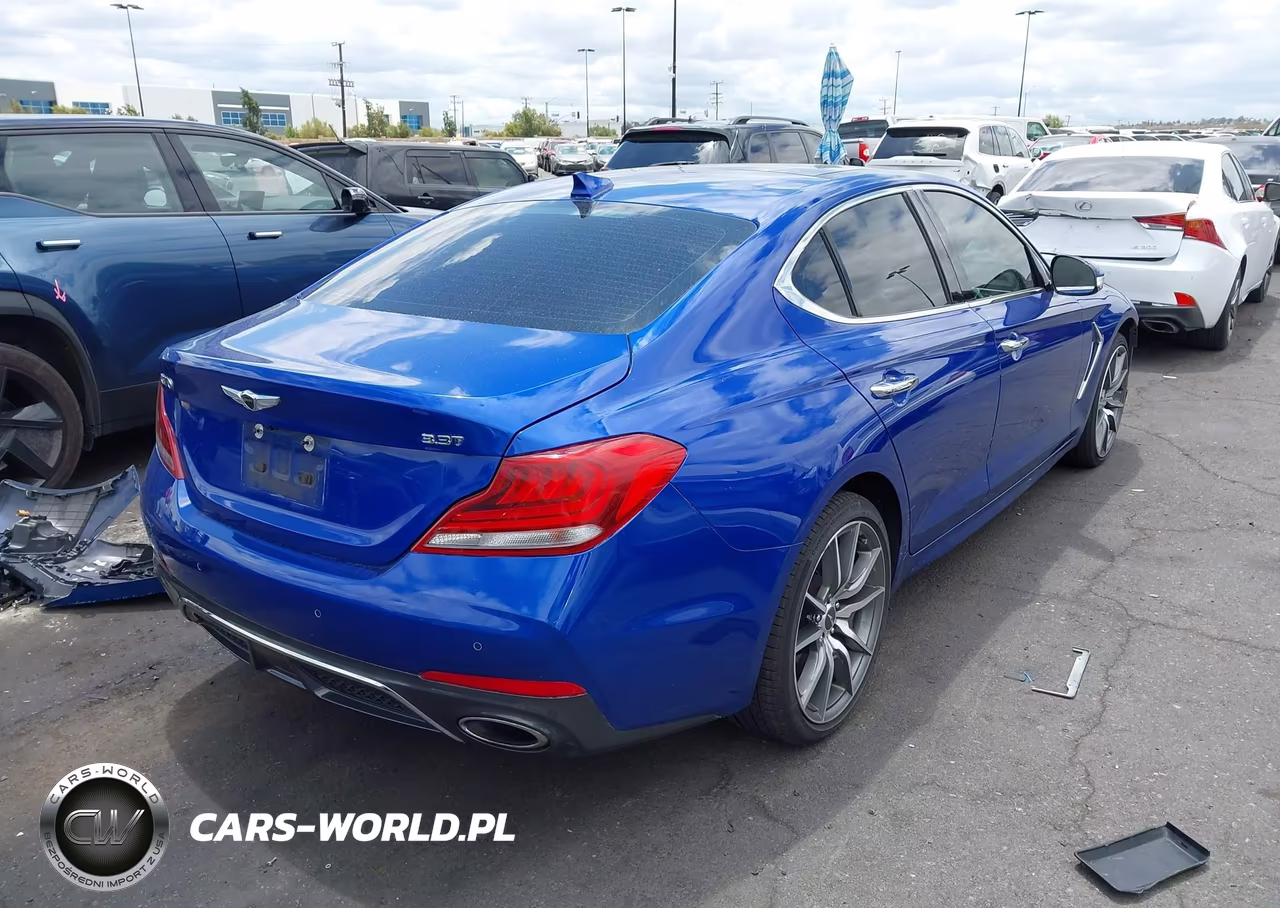 2020 Genesis G70 3.3T Rwd VIN:KMTG74LE1LU046346 - 4