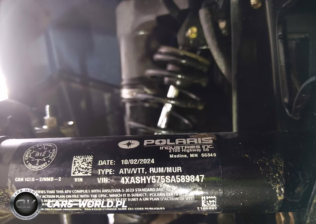 2025 Polaris Sportsman Trail 570 VIN:4XASHY575SA589847 - 10