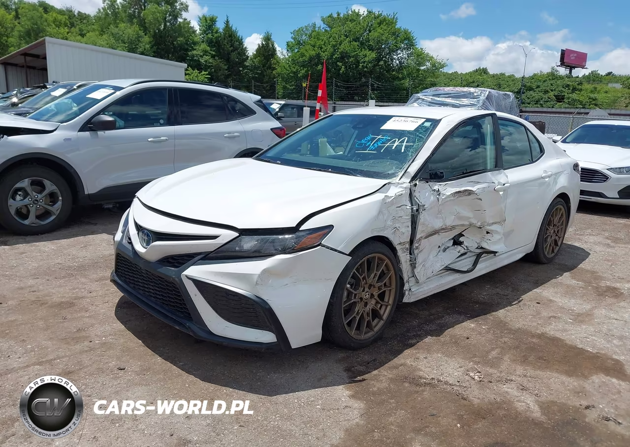 2024 Toyota Camry Hybrid Se Nightshade VIN:4T1T31AK2RU072846 - 2