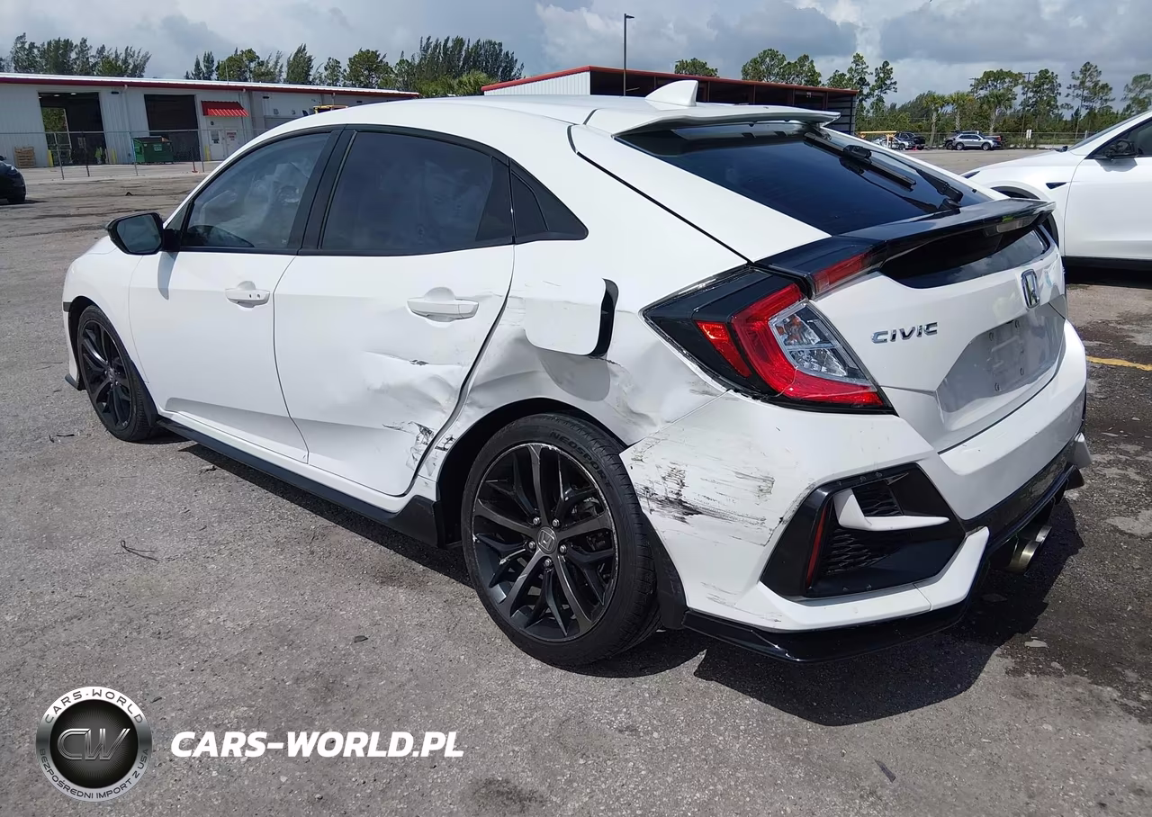 2021 Honda Civic Sport VIN:SHHFK7H42MU224736 - 3