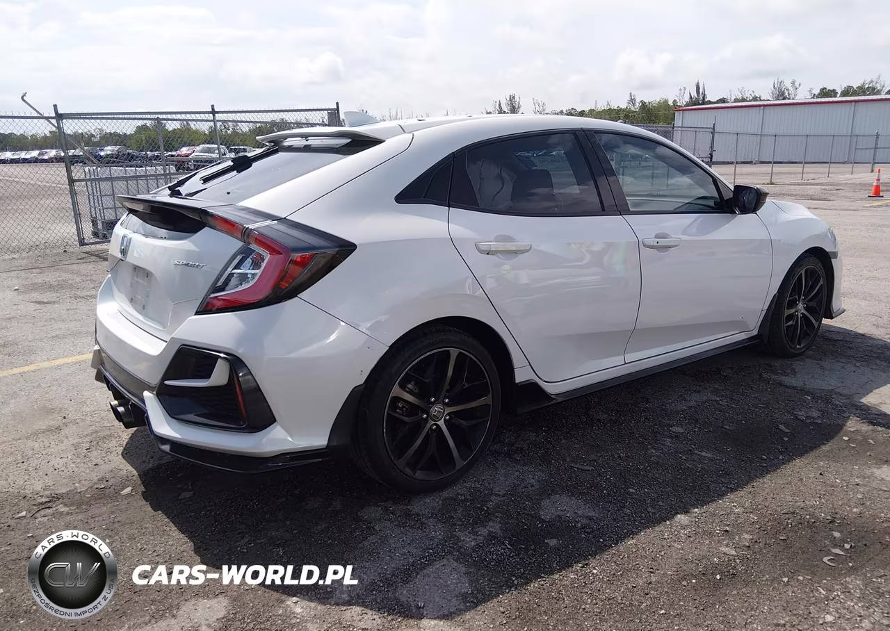 2021 Honda Civic Sport VIN:SHHFK7H42MU224736 - 4