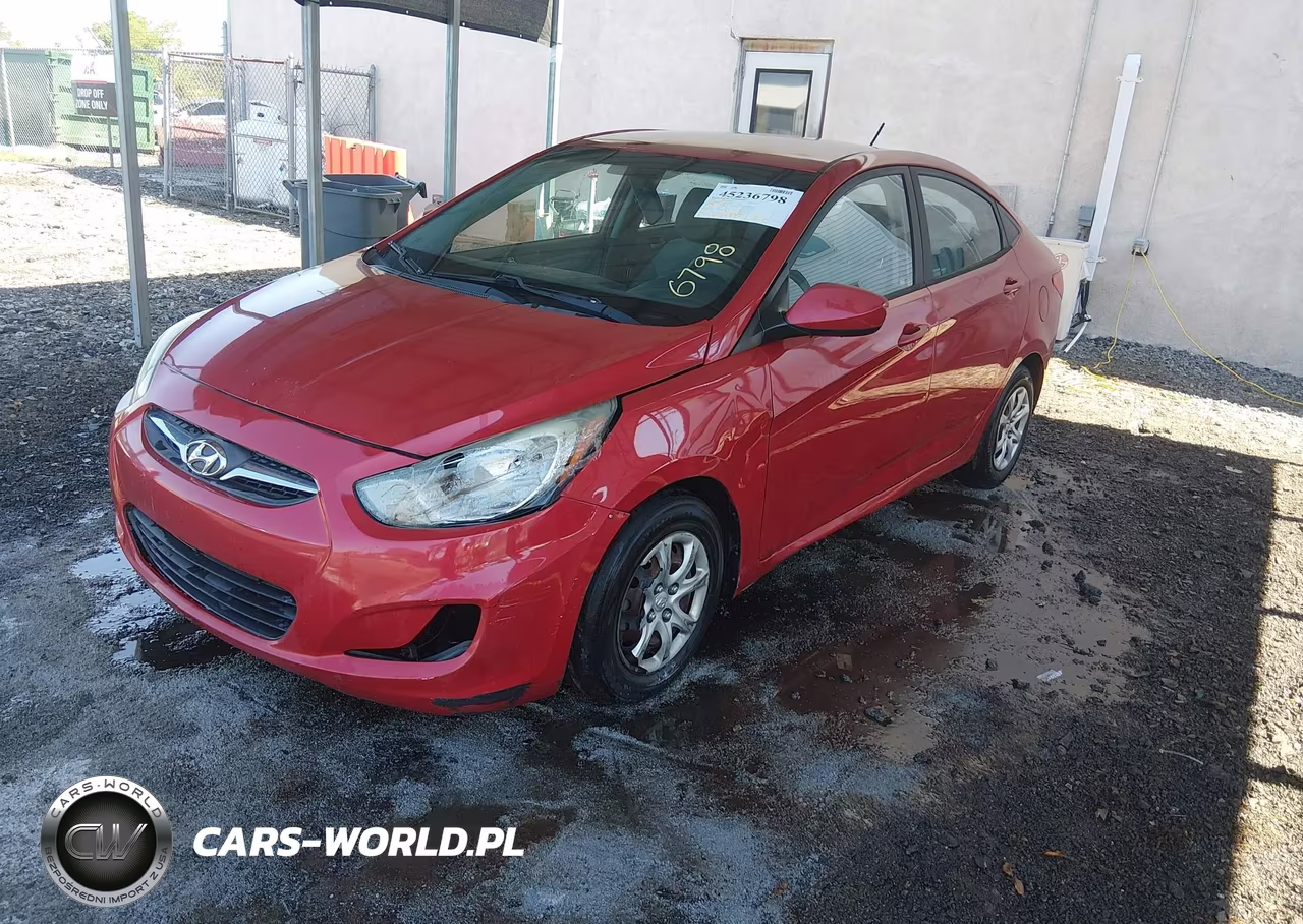 2014 Hyundai Accent Gls VIN:KMHCT4AEXEU758686 - 2
