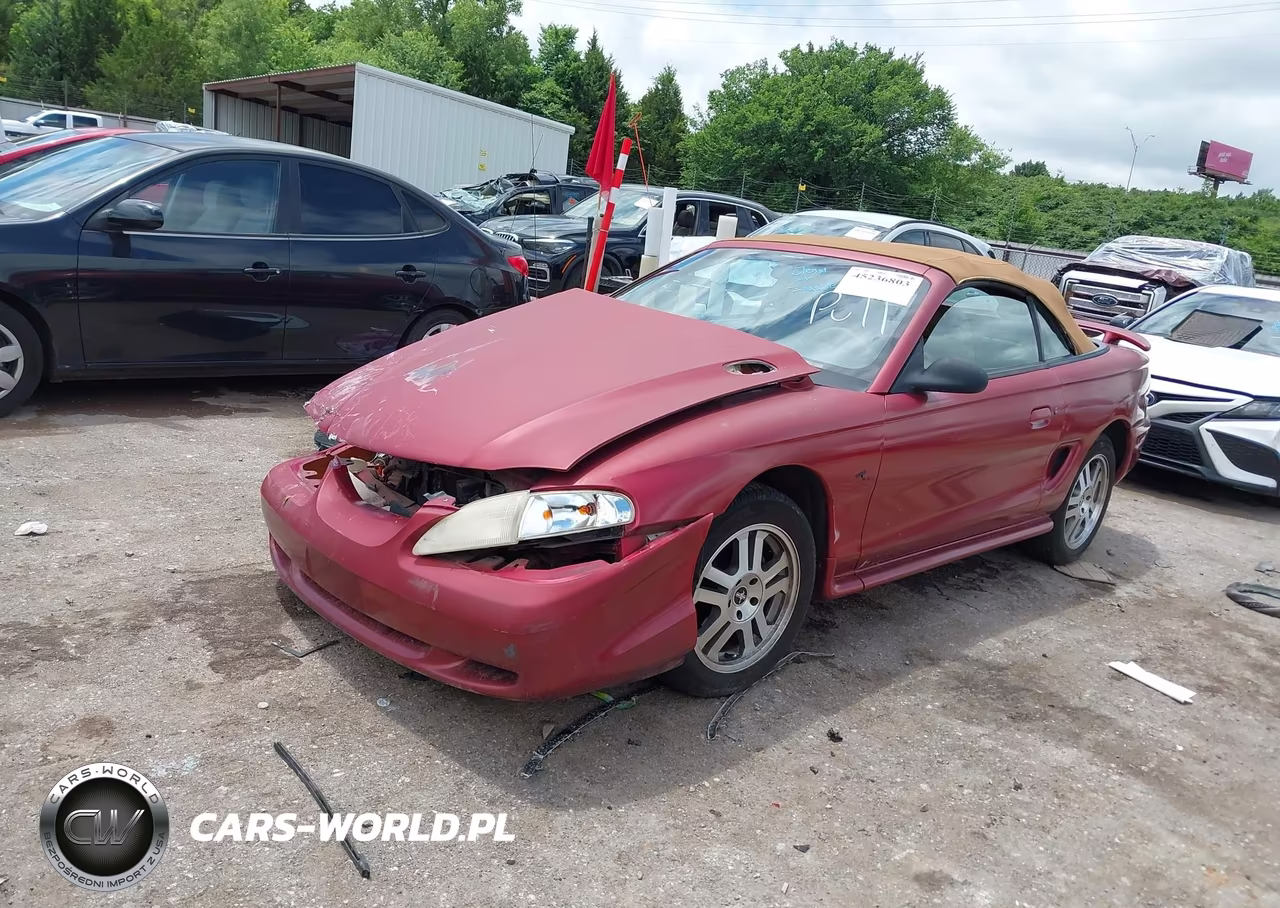 1995 Ford Mustang Gt-Gts VIN:1FALP45T7SF201158 - 2