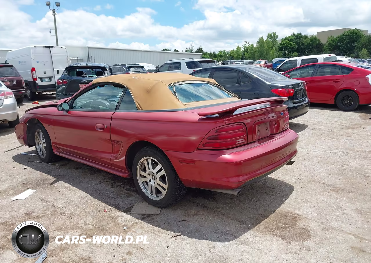 1995 Ford Mustang Gt-Gts VIN:1FALP45T7SF201158 - 3