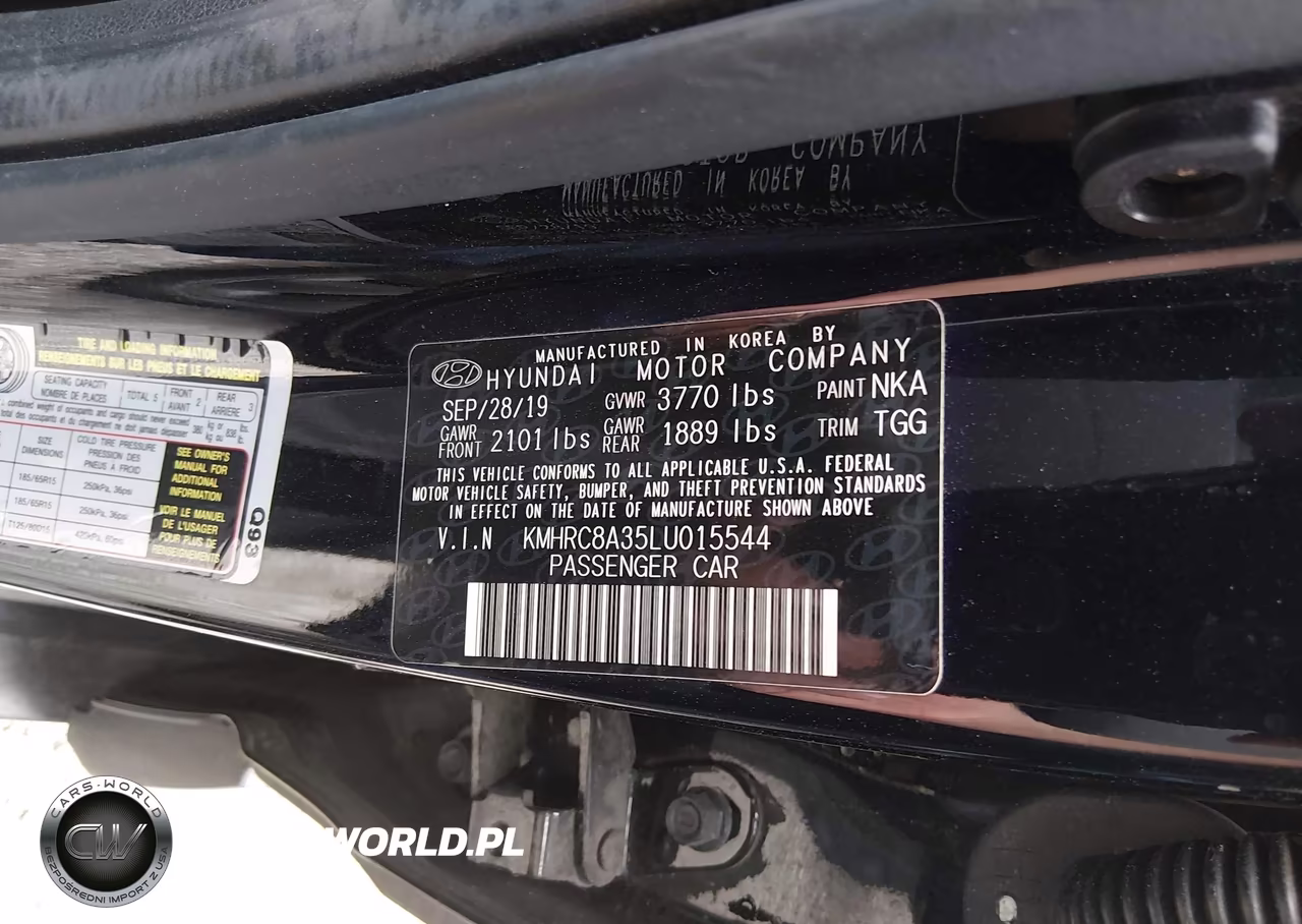 2020 Hyundai Venue Sel VIN:KMHRC8A35LU015544 - 9